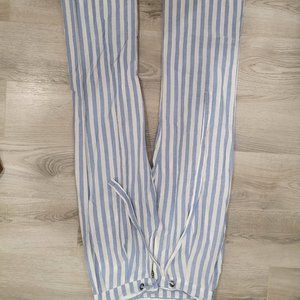 Pleasants  flared pants, linen, wide leg, flowy